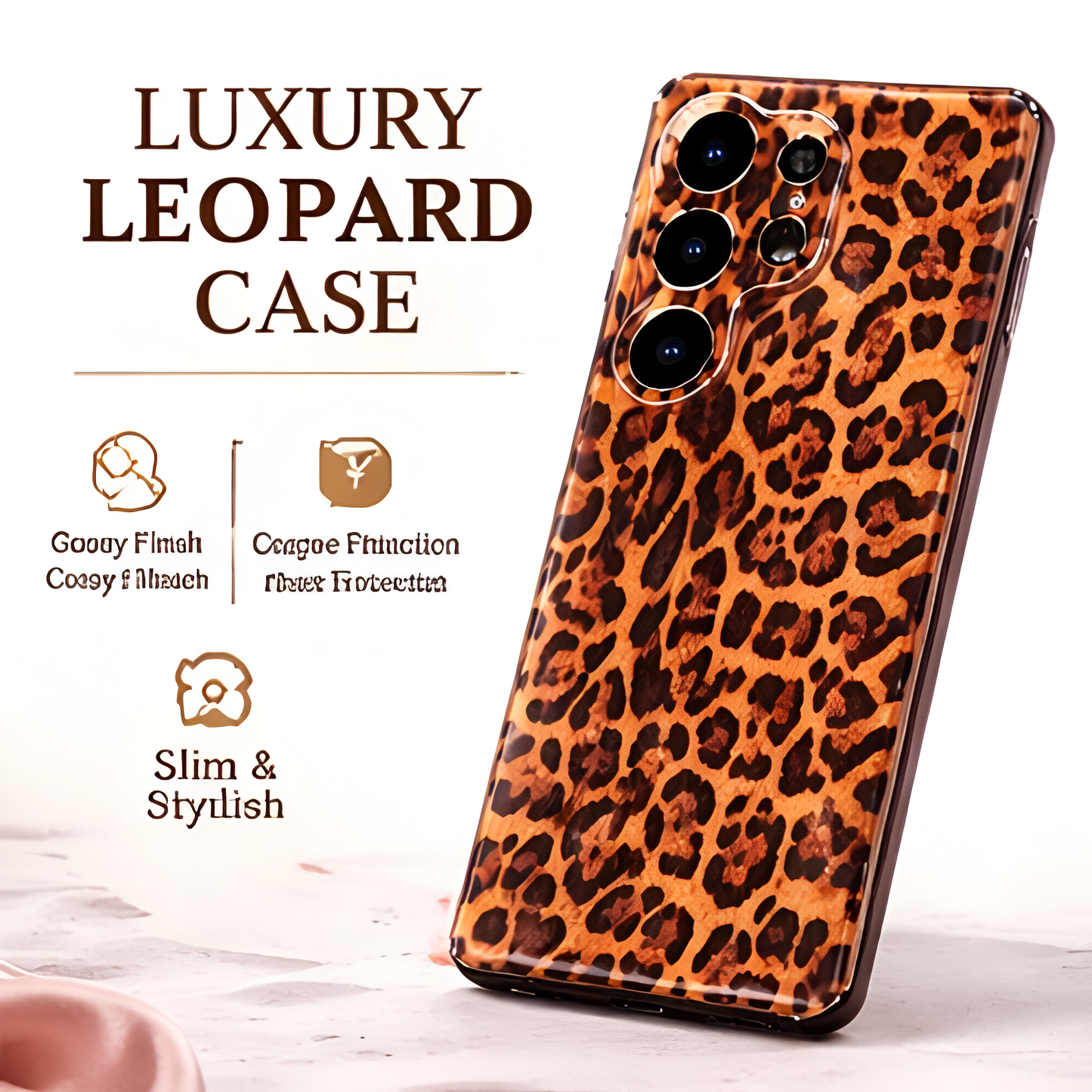 Galaxy S Series - Trendy Leopard Case