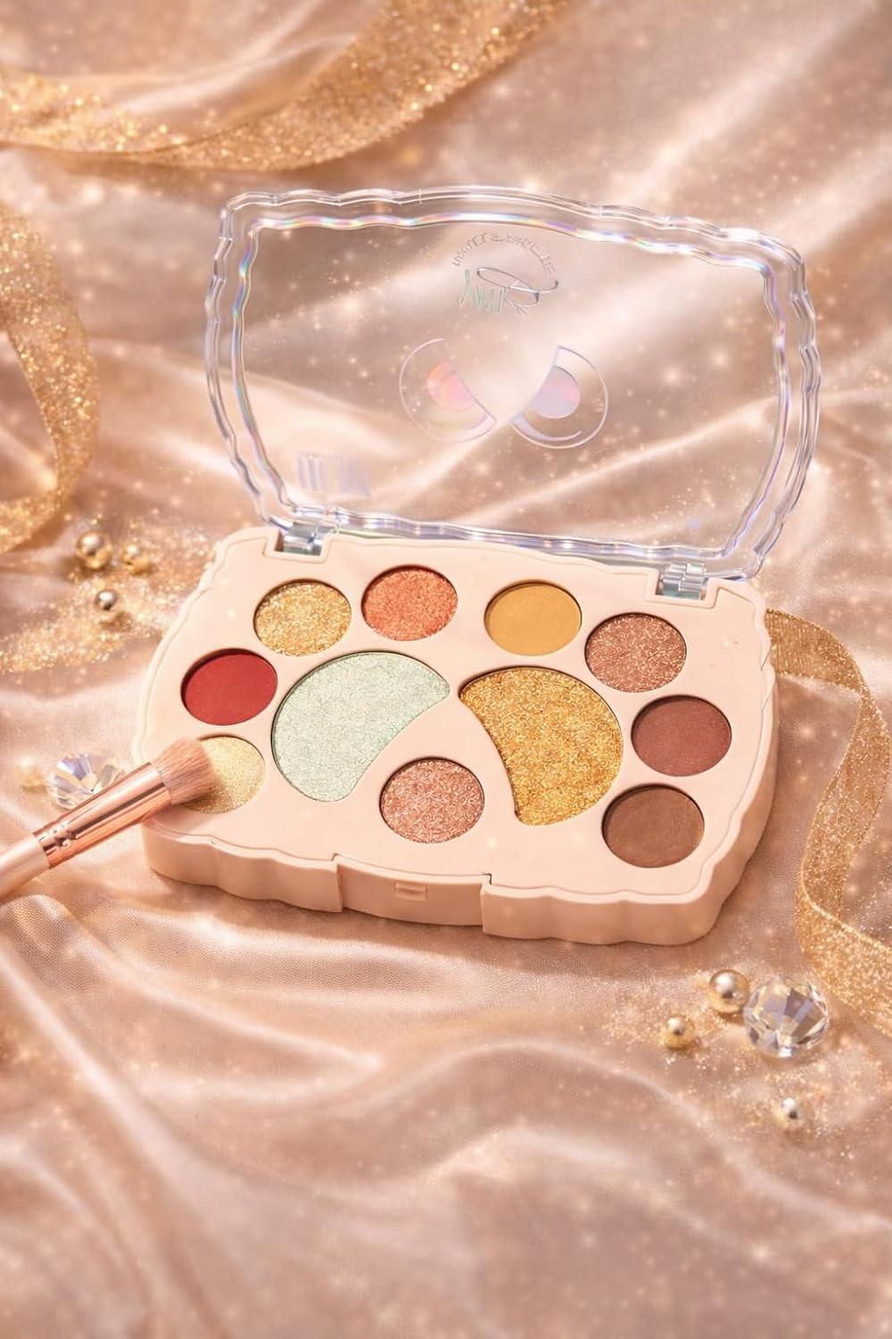 Eyeshadow Palette Shimmer & Glitter Shades �(Pack of 1)