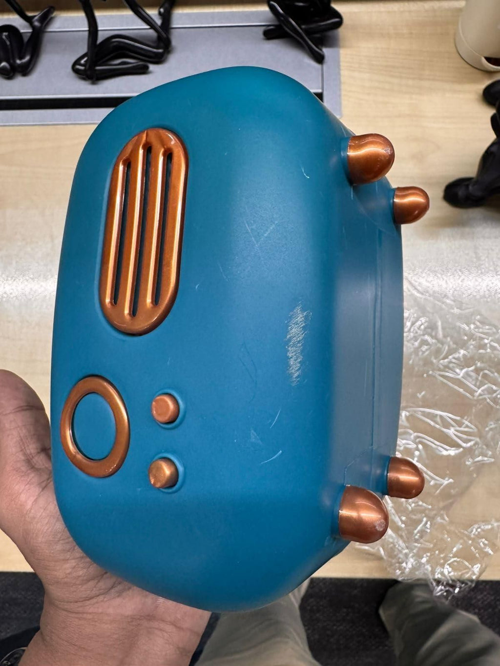 Vintage Radio Box Tissue Holder