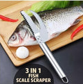 3-in-1 Fish Scaler Scrapper