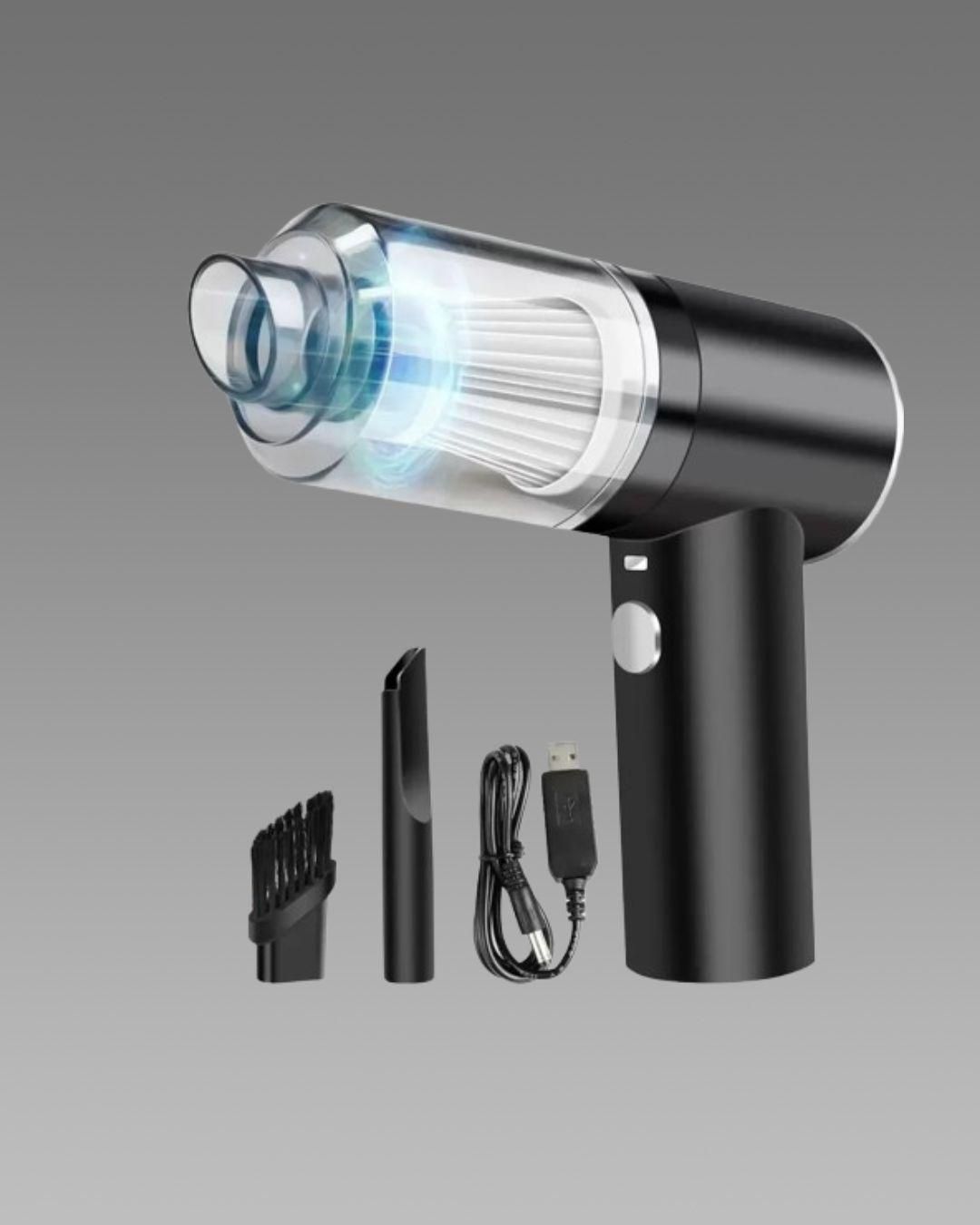 2 in 1 Vacuum Cleaner-Handheld Vacuum Car Cleaner Air Duster Wireless Rechargeable Home