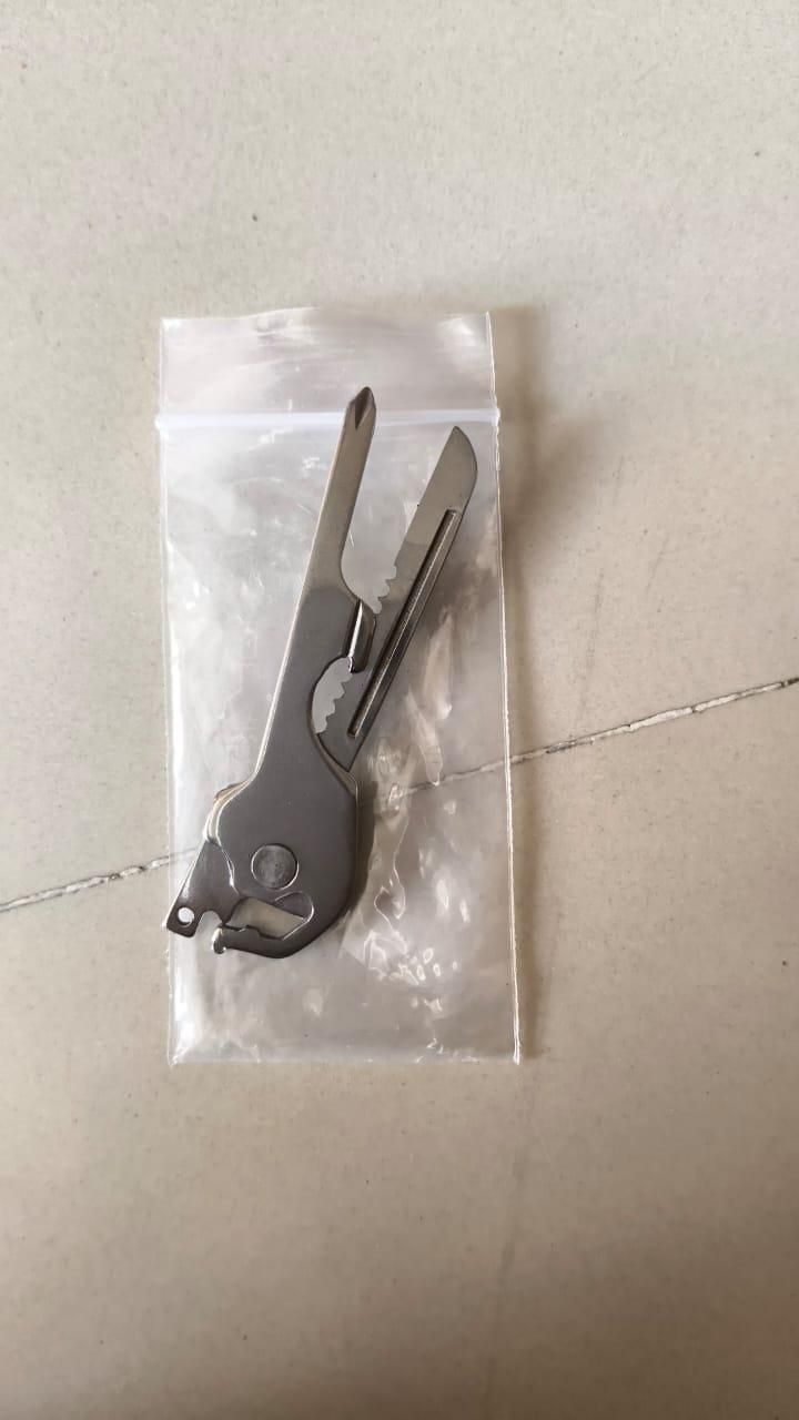 8 in 1 Key Shaped Multitool