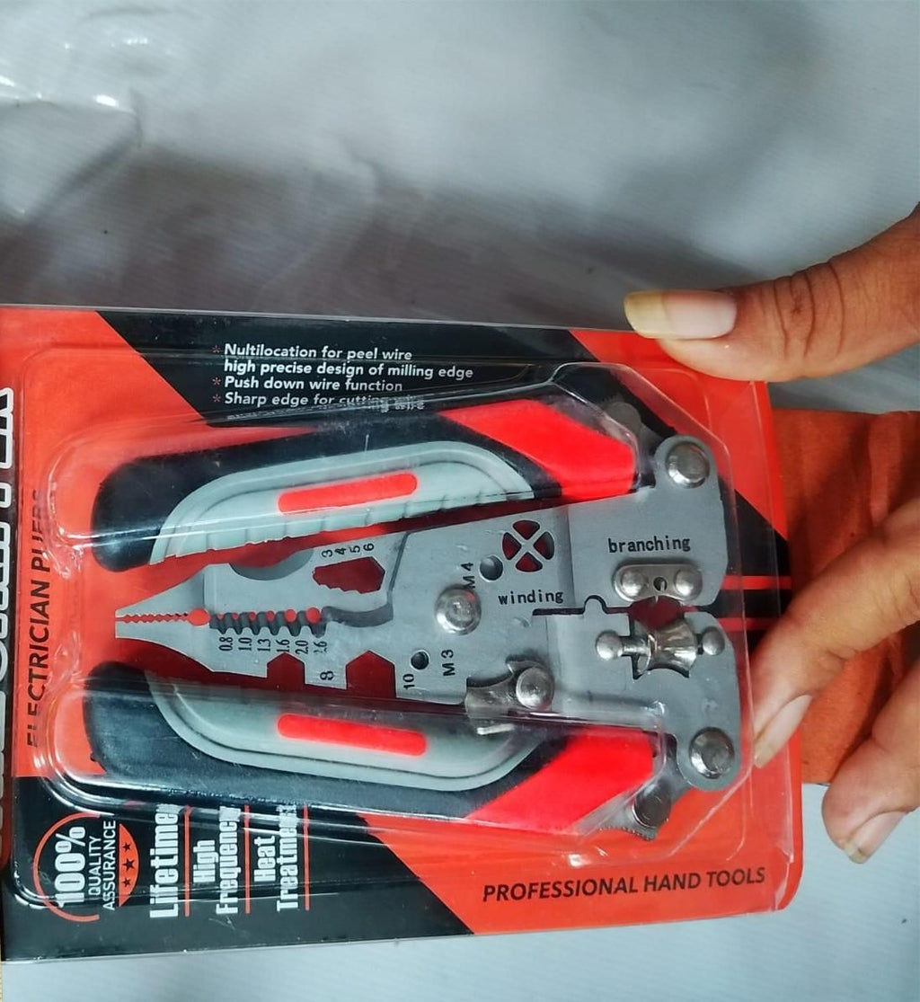 Foldable Multi-Tool Pliers for Electricians (Pack of 1)