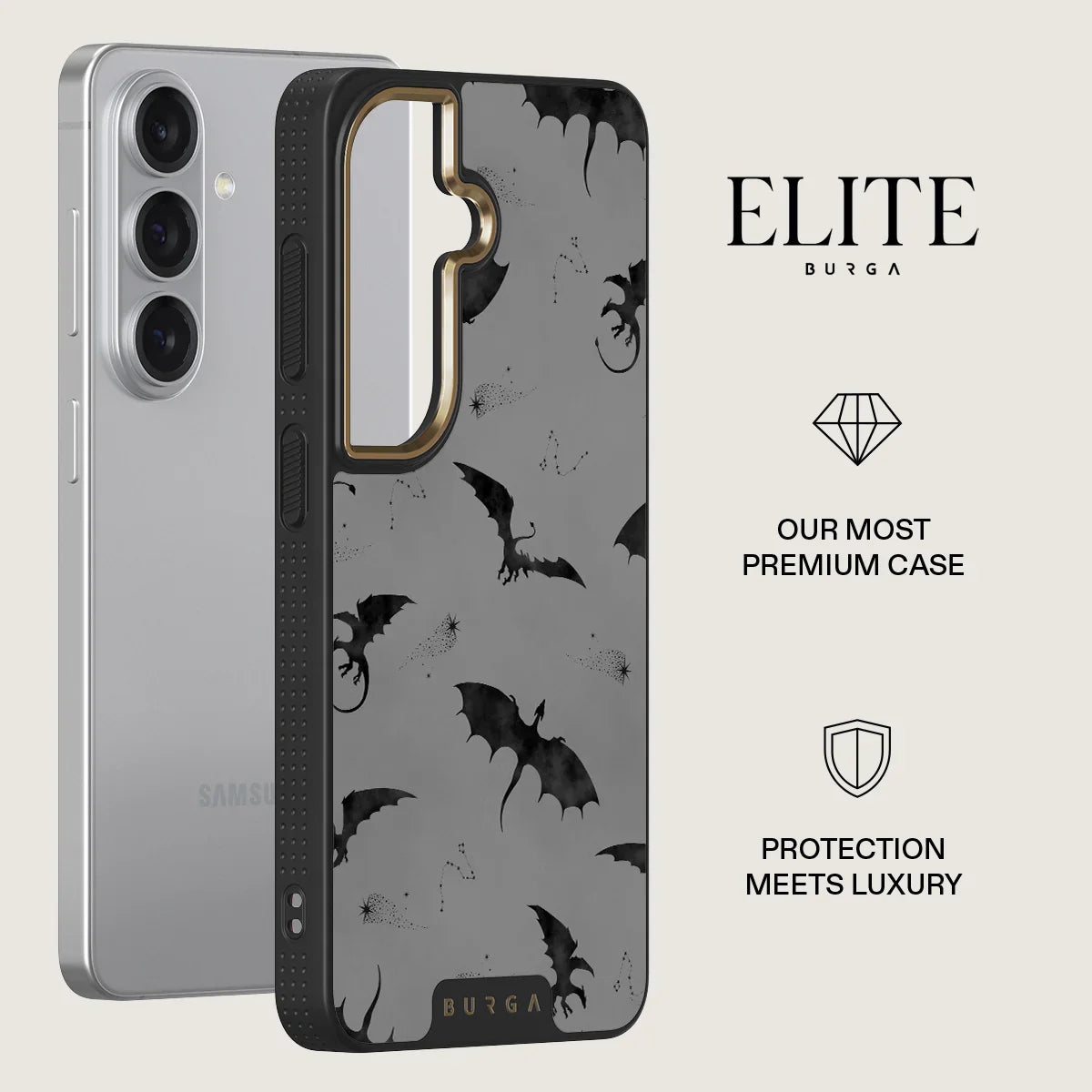 Galaxy S Series - LayerOn Luxury Draco Case