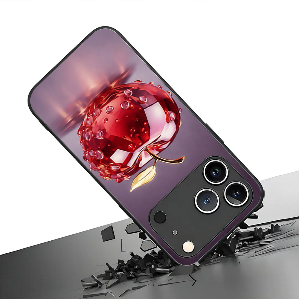 Crimson Crystal Fruit Luxe Case