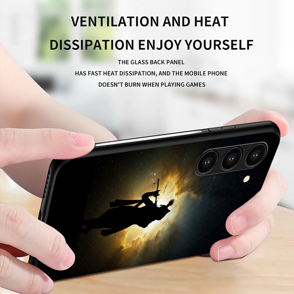 Celestial Krishna Silhouette Case