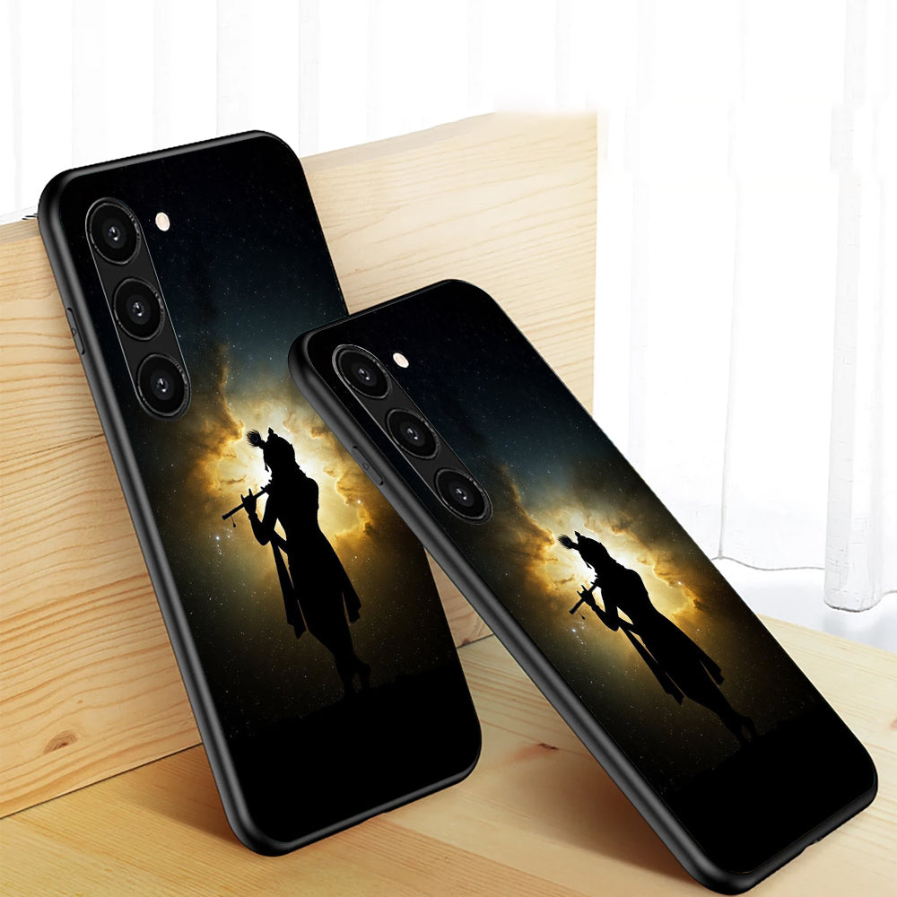Celestial Krishna Silhouette Case
