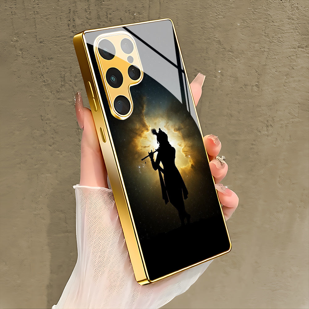 Celestial Krishna Silhouette Case