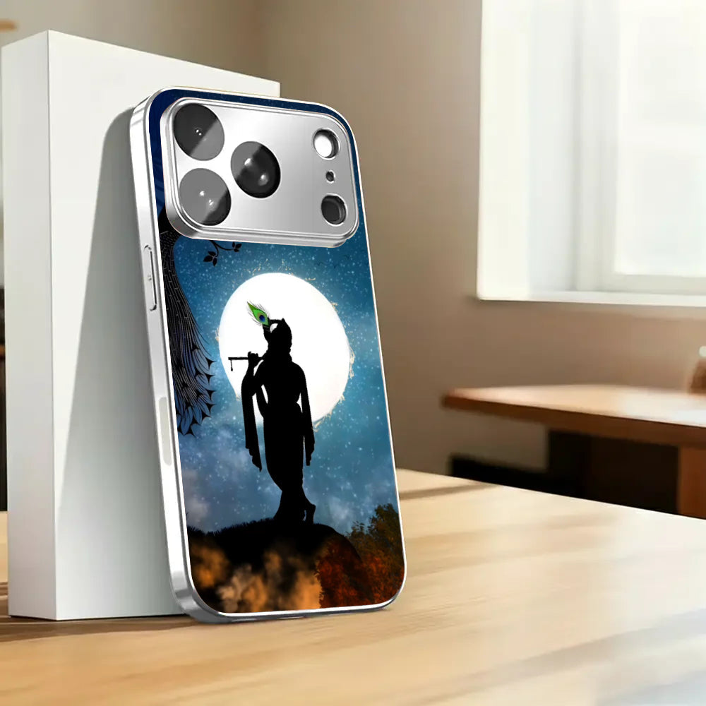 Divine Krishna Silhouette Case
