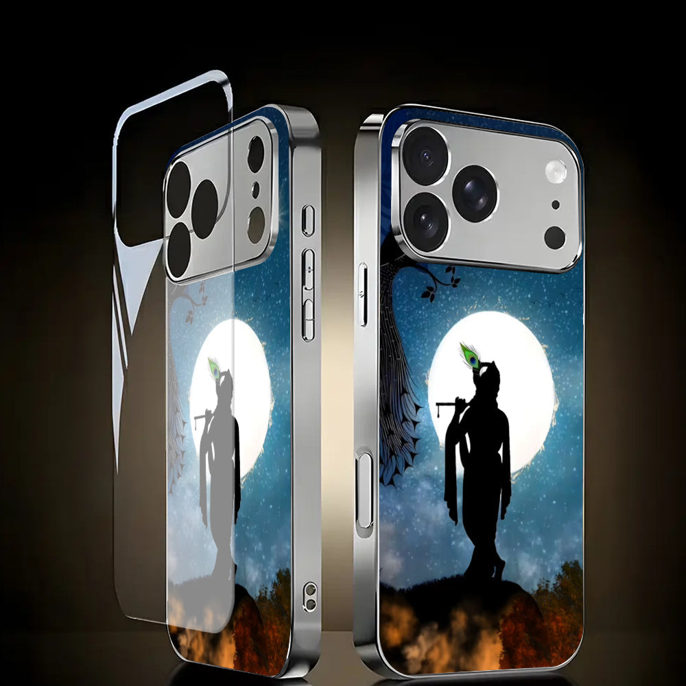 Divine Krishna Silhouette Case