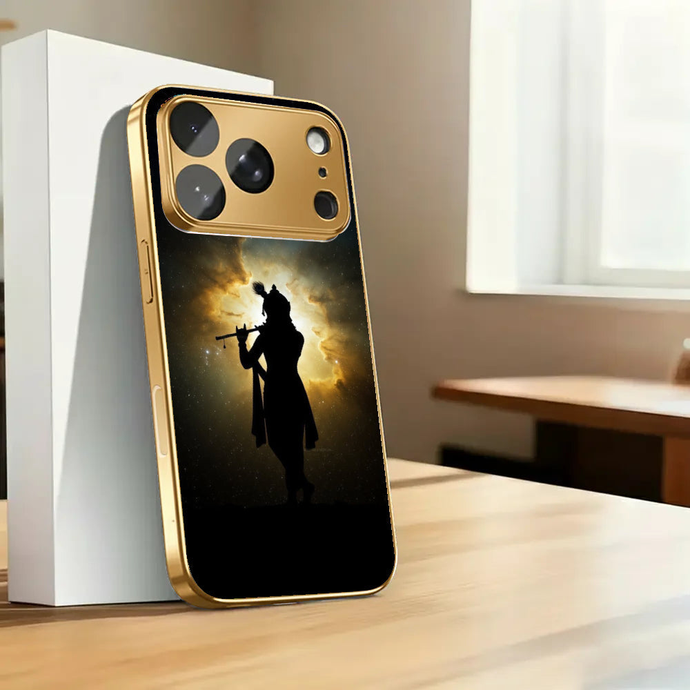 Celestial Krishna Silhouette Case