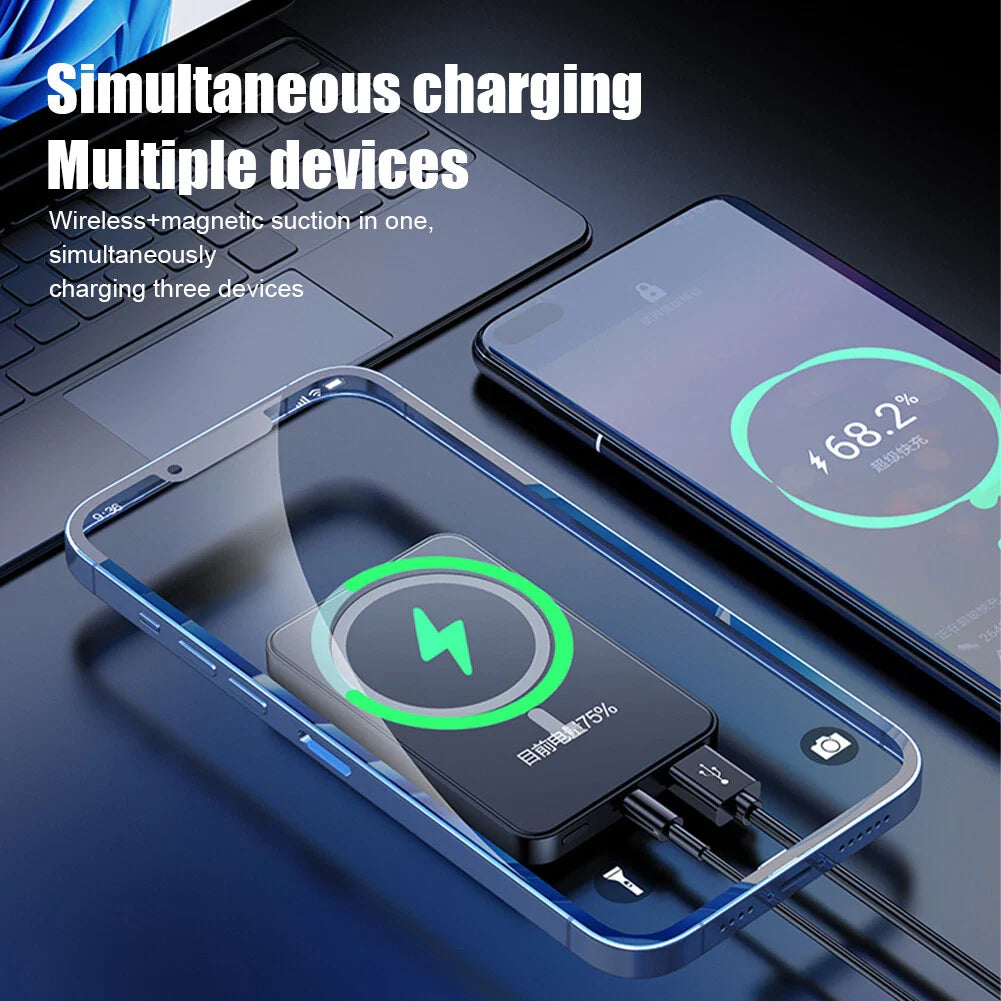 22.5 W Ultra-thin Magnetic Power Bank